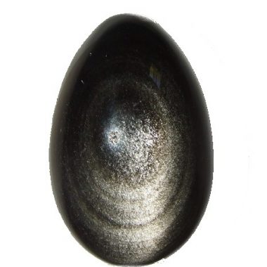 Silver Sheen Obsidian Eggs